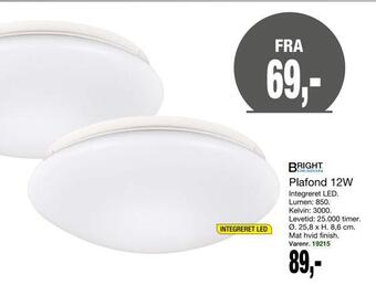 Harald Nyborg Plafond 12w tilbud