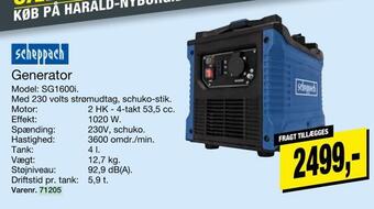 Harald Nyborg Generator tilbud