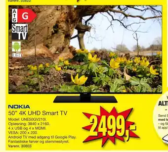 Harald Nyborg 50 4k uhd smart tv tilbud