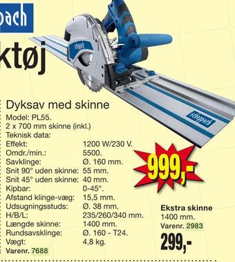 Harald Nyborg Dyksav med skinne tilbud