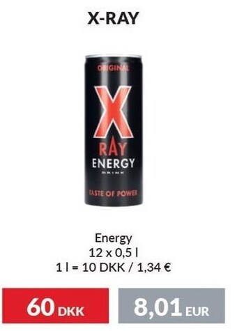 Nielsen's Discount X-ray energy tilbud