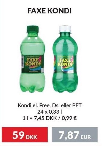 Nielsen's Discount Faxe kondi tilbud