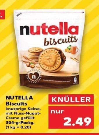 Kaufland DE Nutella Biscuits tilbud