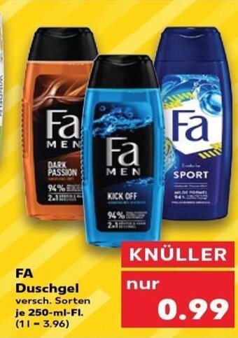 Kaufland DE FA Duschgel tilbud