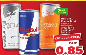 Kaufland DE Red Bull Energy Drink tilbud