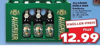 Allgäuer Büble Bier Edelbräu