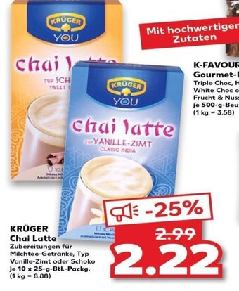Krüger Chai Latte