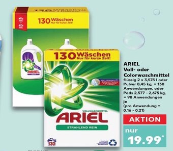 Kaufland DE Ariel Voll-oder Colorwaschmittel tilbud