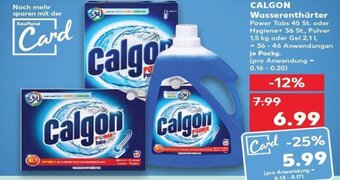 Kaufland Calgon Wasserenthärter tilbud