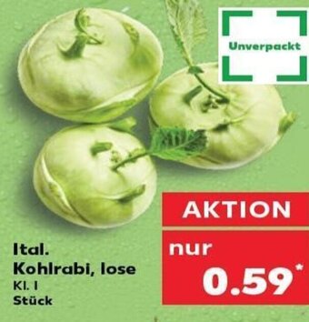 Kaufland Ital. Kohlrabi, Lose tilbud