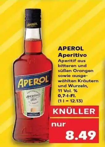 Kaufland Aperol Aperitivo tilbud