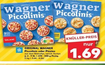 Kaufland Original Wagner Piccolinis oder Pizzies tilbud