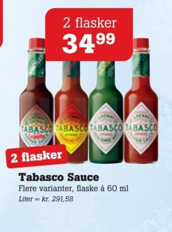 Poetzsch Padborg Tabasco Sauce tilbud