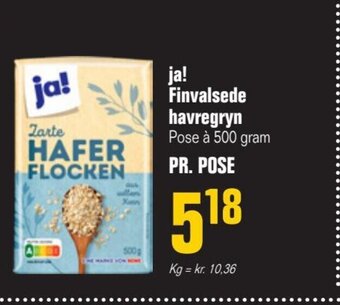 Poetzsch Padborg Ja! Finvalsede Havregryn tilbud