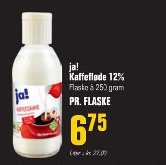 Poetzsch Padborg Ja! Kaffefløde 12% tilbud