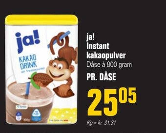 Poetzsch Padborg Ja! Instant Kakaopulver tilbud