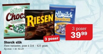 Poetzsch Padborg Storck Slik tilbud