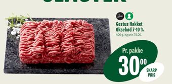 Min Købmand Gestus hakket oksekød tilbud