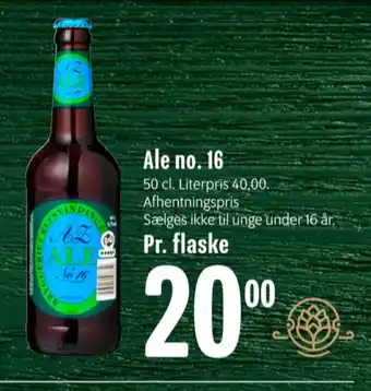 Ale no. 16 øl