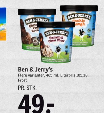 SPAR Ben & jerry's is tilbud