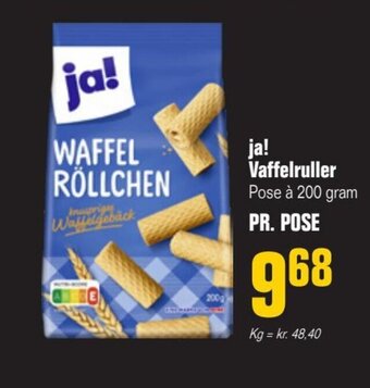 Ja! Vaffelruller