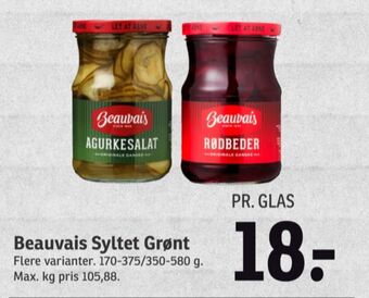 Beauvais agurkesalat
