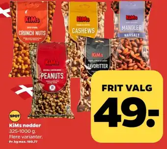 Netto Kims peanuts tilbud
