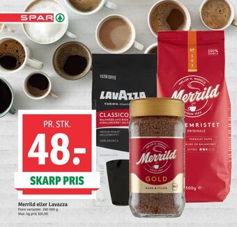 SPAR Mellemristet kaffe formalet tilbud