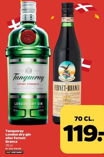 Netto London dry gin tilbud