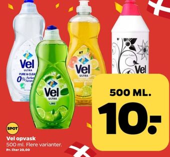 Netto Vel opvaskemiddel tilbud