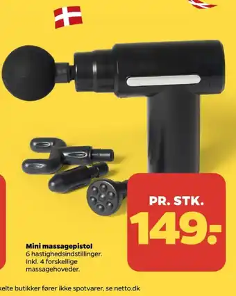 Netto Ukendt massagepistol tilbud