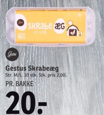 SPAR Gestus æg tilbud