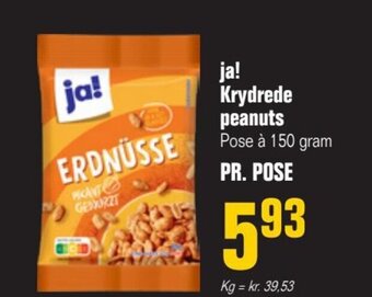 Poetzsch Padborg Ja! Krydrede Peanuts tilbud