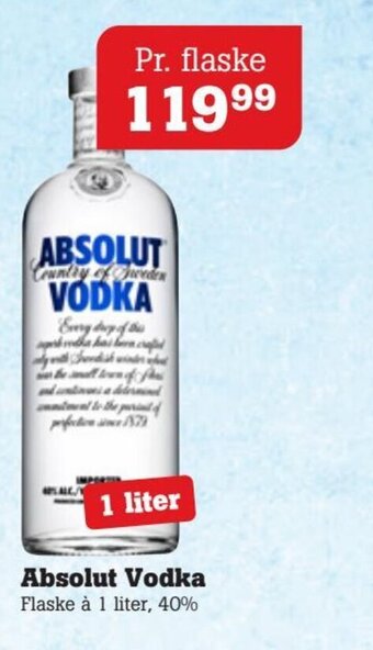 Poetzsch Padborg Absolut Vodka tilbud