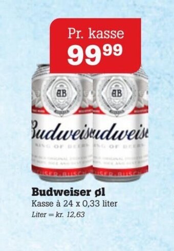 Poetzsch Padborg Budweiser Øl tilbud
