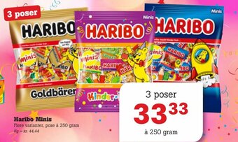 Poetzsch Padborg Haribo Minis tilbud