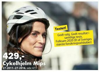 Biltema Cykelhjelm Mips tilbud