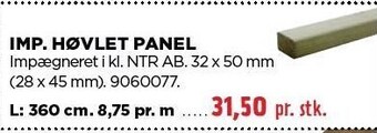 jem & fix Imp. høvlet panel tilbud