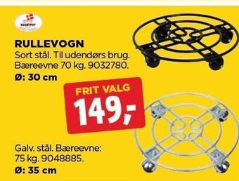 jem & fix Rullevogn tilbud