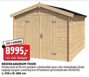 jem & fix Redskabsrum thor tilbud