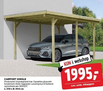 jem & fix Carport single tilbud