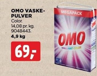 jem & fix Omo vaskepulver tilbud