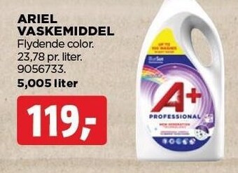 jem & fix Ariel vaskemiddel tilbud