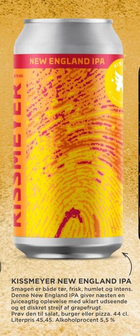 MENY Kissmeyer new england ipa tilbud
