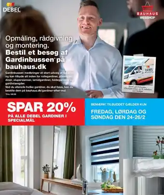 Bauhaus Debel tilbud
