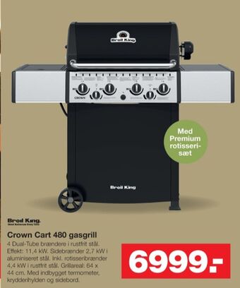 Bauhaus Broil king gasgrill tilbud