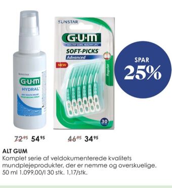 Matas Gum tandpleje tilbud