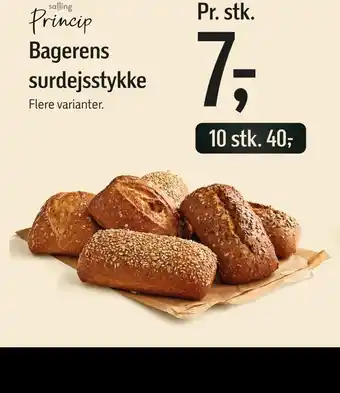 Føtex Bagerens surdejsstykke tilbud