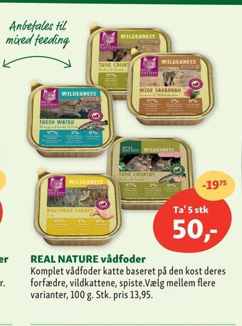 Maxi Zoo Real nature vådfoder tilbud