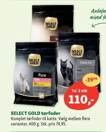 Maxi Zoo Select gold tørfoder tilbud